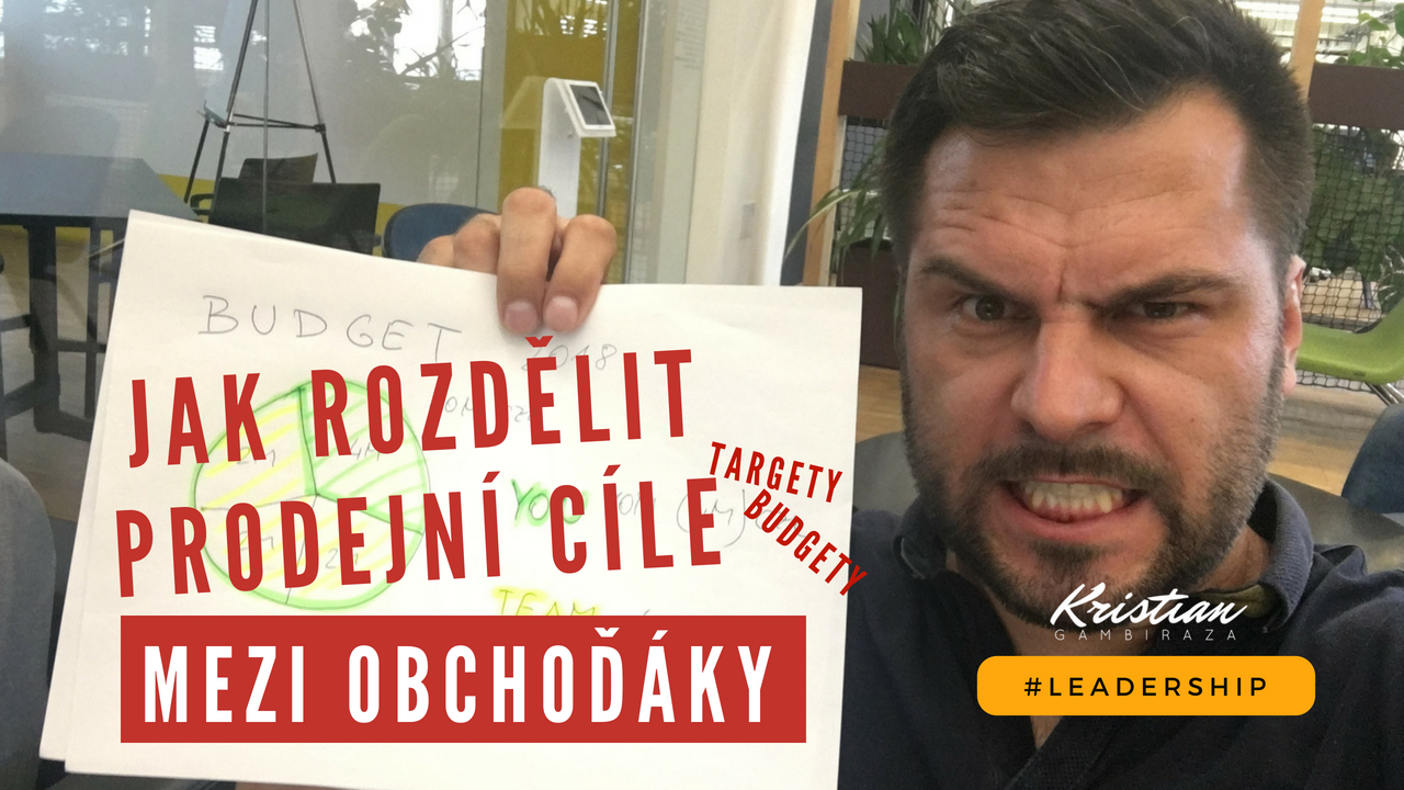 Jak rozdělit prodejní cíle mezi obchoďáky