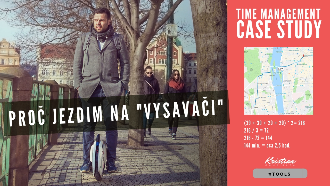 Case study: Proč jezdim na "vysavači" ?