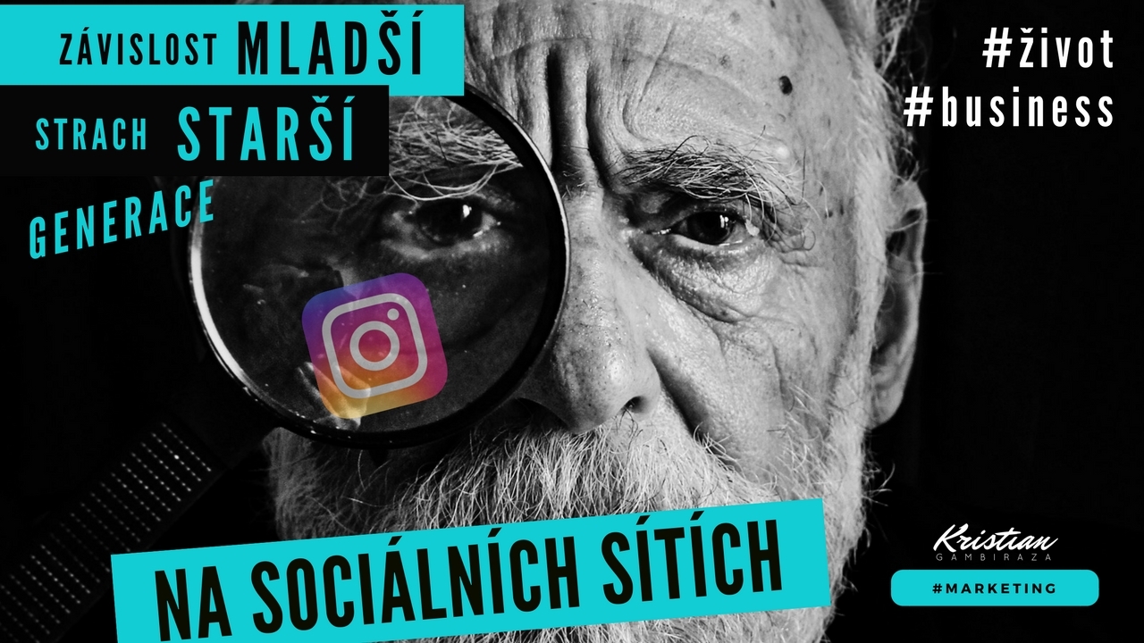 Závislost mladší a strach starší generace na sociálních sítích