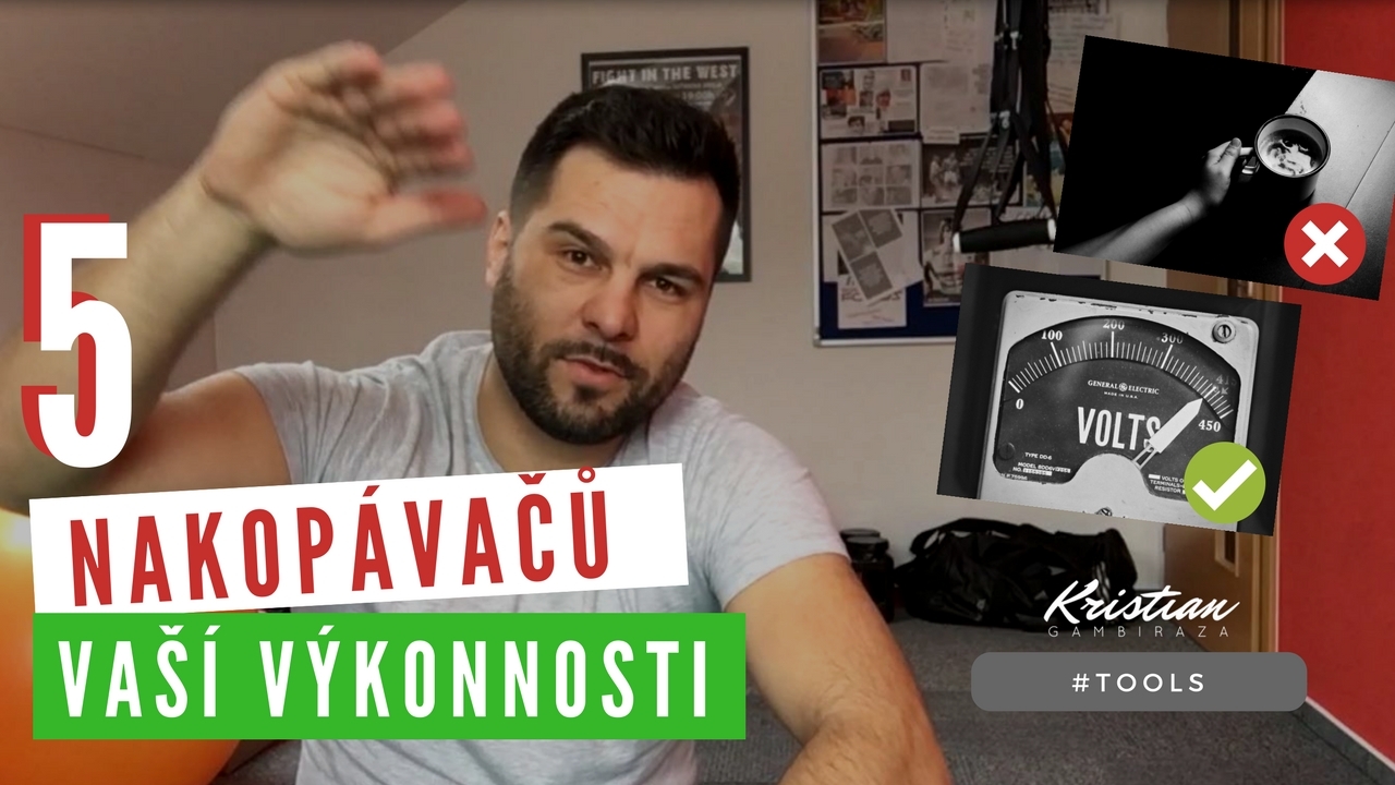 5 nakopávačů vaší výkonnosti